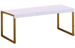 Habitat Kilo Long Coffee Table - White